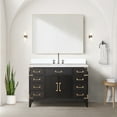 thumbnail image 4 of Harbor 48 in W x 22 in D Black Oak Single Bath Vanity and Cultured Marble Top, 4 of 5