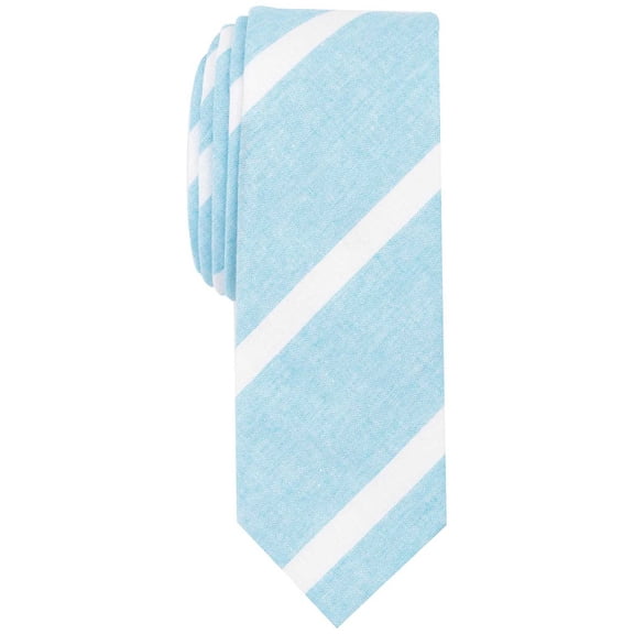 Men's White Neck Tie Gustafsson Striped Accessory Not Applicable