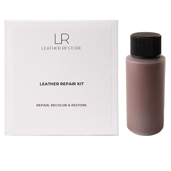 Leather and Vinyl Repair Kit with Ready to Use Color, Chocolate - Repair, Recolor & Restore Couch, Furniture, Auto Interior & Car Seats