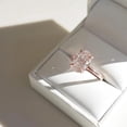 thumbnail image 6 of solitaire jewels 3.75CT Oval Moissanite Solitaire Engagement Ring For Women, 14K Rose Gold, 6 of 7
