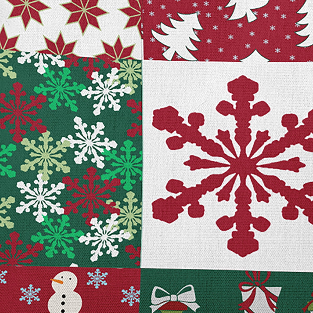 20" x 14" Simply Daisy Quilted Christmas Polyester Indoor/Outdoor Pillow, Haute Red Qty 1