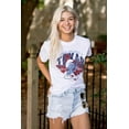 thumbnail image 4 of The Smurfs Are Bigger in Texas State Men's Graphic T Shirt Tees Brisco Brands S, 4 of 6