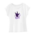 thumbnail image 4 of Camiseta para mujer Verano Suave Trajes Moda Cuello Redondo Camisa para Vacaciones Viajes, 4 of 7