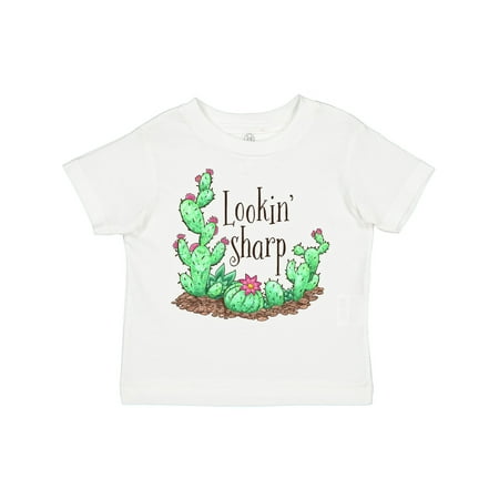 

Inktastic Lookin Sharp Cacti and Succulents Gift Toddler Boy or Toddler Girl T-Shirt