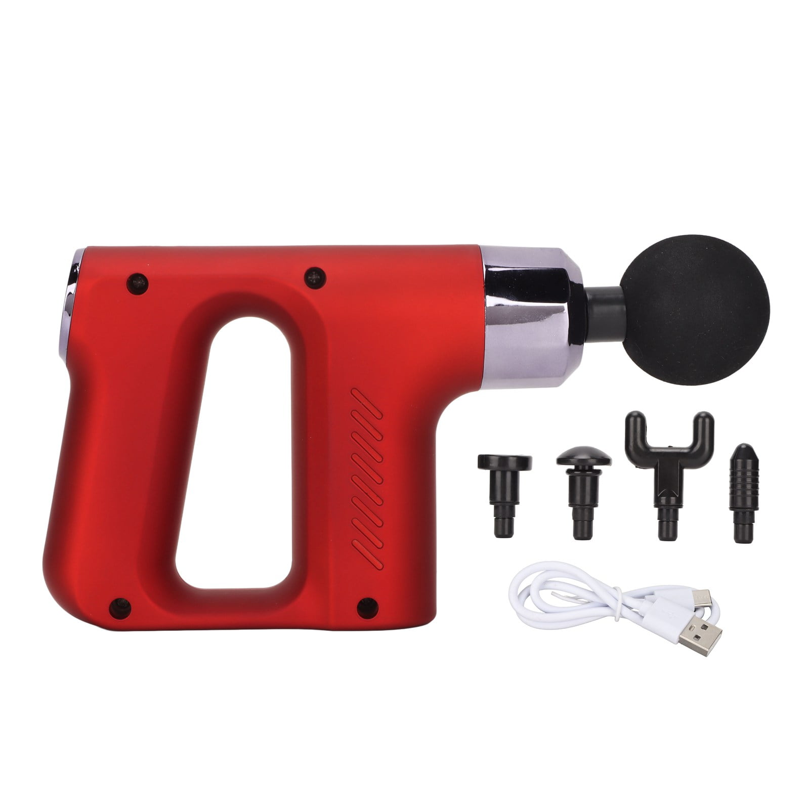 Percussion Massage Gun Massage Device Handheld Vibration Deep Tissue Muscle Electric Gun Blue