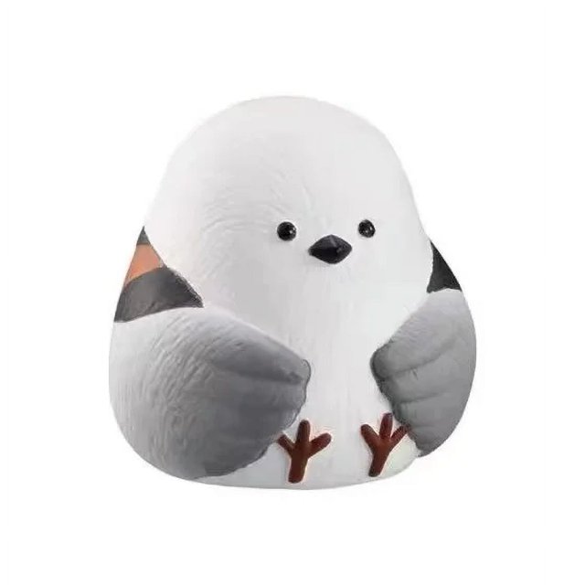 Japanese Genuine Gacha Scale Model Lap Around Waiting Animals Pigeons Chihuahuas Sheep Orangutans Action Figure Toy