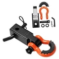 thumbnail image 2 of Dickly Shackle Hitch Accessories Steel Connector for Boat Trucks Auto Orange and Black, 2 of 9
