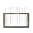 thumbnail image 1 of Terrario Innovador Transparente Con Soporte De Madera, Jarrón De Flores, Tubo De Vidrio De Mesa Para Dormitorio, Sala De Estar, Restaurante, Jardín Scienceny HA026914-02, 1 of 6