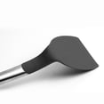 thumbnail image 4 of Cuisipro Silicone & Stainless Steel 12.5-Inch Turner, Black, 4 of 6