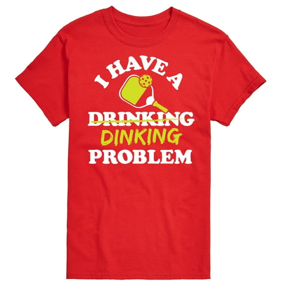Instant Message - I Have A Dinking Problem Pickleball - Men's Short Sleeve Graphic T-Shirt