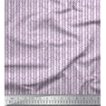 thumbnail image 1 of Soimoi Polyester Crepe Fabric Leaves Block Print Fabric by The Yard 52 Inch Wide, 1 of 5