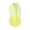 Fluorescence Yellow, variant on Dog Squeaky Chew Toy, Peanut Shape Molar Toy, Flexible Soft Rubber Toy for Small Medium Dogs, Interactive Pet Play Toy for Indoor Outdoor Use