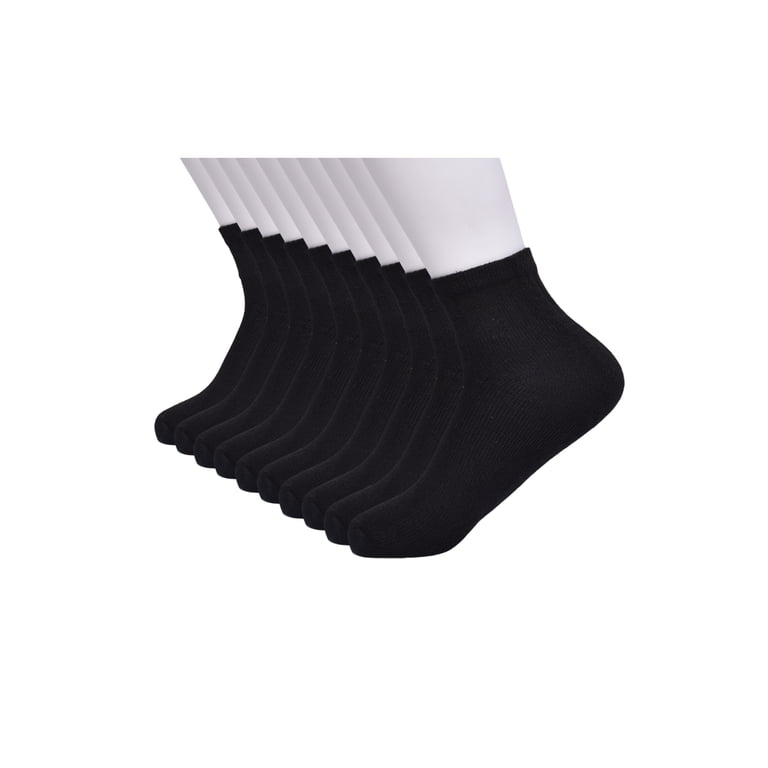 Wonder Nation Boys Cushioned Ankle Socks, 10-Pack photo 3