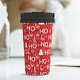 thumbnail image 6 of Daiia Christmas Hohoho Printed Stainless Steel Tumbler with Lid and Straw, Double Wall Vacuum Insulated Coffee Tumbler Travel Coffee Mug with Leak Proof Lid, 6 of 8