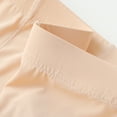 thumbnail image 6 of Women's Ice Silk Shorts Non-Fading Leggings Seamless Shorts for Under Dress Smooth Boyshorts for Yoga/Bike/Workout Shapewear Shorts,Color:Beige, 6 of 9