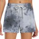 thumbnail image 5 of Puntoco Pantalones cortos de algodón para mujer Pantalones cortos casuales estampados sin estiramiento de cintura alta a la moda para mujer, 5 of 5