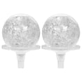 thumbnail image 1 of Crystal Ball Plastic Home Decor Indoor Water Fountains 2Pcs, 1 of 9