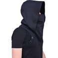 thumbnail image 5 of Cyberpunk Rogue Cowl Hood Bufanda, Calentador de cuello de invierno Disfraz Capucha Sombrero para Halloween Cosplay y uso diario JAMW Sencillez, 5 of 5