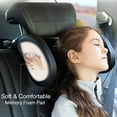 thumbnail image 2 of Car Headrest for Children Adults, Pillow Neck Support Car Seat Adjustable (Black), 2 of 6