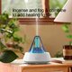 thumbnail image 4 of Mini difusor de aroma: humidificador USB con luz LED para la relajación, 4 of 11