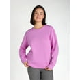 thumbnail image 6 of Athletic Works Women's and Women's Plus Crewneck Sweatshirt, Sizes XS-4X, 6 of 6