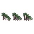 thumbnail image 1 of Naiovety 15pcs Mix Size Layout Model Train HO Palm Trees Scale N O Scenery Layout Z Type1 NO1, 1 of 6