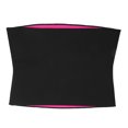 thumbnail image 1 of Cinturón para adelgazar corporal, entrenador de soporte para cintura, faja para Fitness para pérdida de peso (3XL), exterior negro + forro rojo rosa 3XL, 1 of 8