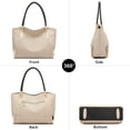 thumbnail image 2 of FOXLOVER Bolsos Tote de Gran Capacidad para Mujer, Bolsos con Asa Superior para Mujer Bolsos de Hombro de Moda Monederos Diseño Minimalista, 2 of 5