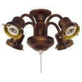 thumbnail image 2 of Fanimation F404PW 4-Light Traditional Fitter, Pewter, 2 of 2