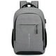 thumbnail image 1 of Mochila de viaje para portátil, mochila para portátil con puerto de carga USB, gris claro, 1 of 6