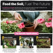 Wakefield Biochar Biochar Blend with CarbonBoost for House Plants - Indoor Soil - 4 Quart