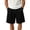 Black, variant on Men’s Big & Tall Performance Sport Shorts Four Way Stretch Training Fitness Casual Shorts M-5XL