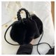 thumbnail image 3 of Bolsos dulces para mujer 2023, bolso de mensajero de moda, lindo bolso de hombro informal peludo Kawaii japonés Y2k para mujer, bolsas para mujeres, 3 of 5