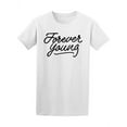 thumbnail image 2 of Forever Young In Brush Style T-Shirt Men -Image by Shutterstock, Male XX-Large, 2 of 4