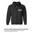 thumbnail image 2 of GOVISLAND 2 Piece Zip Up Hoodie and Jogger Sweatpants Set, Black, “Limited Edition” Red Graphic, Matching Outfit, 2 of 5