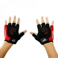 thumbnail image 2 of Clearance Sports Half Finger Anti Slip Gel Pad Cycling Gloves Size S-XL, 2 of 5