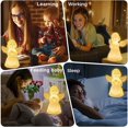 thumbnail image 5 of Linda luz nocturna, lámpara de ángel que cambia de 8 colores hecha de silicona súper suave, 5 of 5