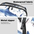 thumbnail image 4 of Shark Waterproof Oxford Cloth Storage Pouch Cable Organizer Cord Organizer Travel Small Bag 5.9x9.44x3.14 in, 4 of 6