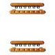 thumbnail image 2 of Estante para tacos de billar Yuarrent montado en la pared soporte de 6 agujeros madera color Negro, 2 of 6