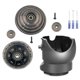 thumbnail image 1 of V-Ball Wheel + Vacuum Head Connector Replacement for Dyson V10 V11 V15 100W High Torque Cleaner Head, 1 of 5