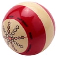 thumbnail image 1 of 1Pcs 57mm White Red Resin Billiards Spot Pool Snooker Practice Training Cue Balls Sports for Beginner, 1 of 5