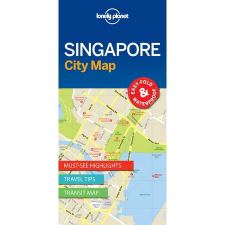 Singapore City Map - Folded Map