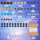 thumbnail image 2 of 1 caja de 300+ piezas DIY 10 juegos de pulseras del sistema solar Kit Universo Galaxia Los Nueve Planetas Guardianes Pulsera Collar Cuentas de ojo de tigre Cuentas de piedras preciosas naturales, 2 of 9