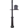 thumbnail image 4 of Special Lite Products SCK1017-SPK592-BLK Kingston Curbside Fresno Mailbox Post - Black, 4 of 5