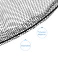 thumbnail image 4 of Unique Bargains 16 Inch Lace Decor Washable Dustproof Mesh Net Electric Fan Dust Cover, Black 2 Pack, 4 of 6
