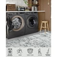 thumbnail image 3 of Alfombra CRYPTOLITE, lavable, vintage, 160 x 200 cm, antideslizante, 3 of 7