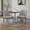 White+Black, variant on MDQMD Black Dining Chair Set of 4,Chenille Dinning Chairs with Wood Legs,Modern Dining Room Chair with T-Shaped Backrest for Living Room