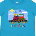 thumbnail image 4 of Inktastic I Love Trains Boys or Girls Toddler T-Shirt, 4 of 5