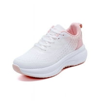 Women's Lightweight Walking Sneakers Casual Lace Up Flats Tennis Athletic Running Fashion Sport Shoes for Girls