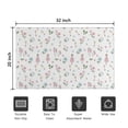 thumbnail image 5 of Princess Unicorn Flower Pattern Door Rugs,Washable Non Slip Door Mats Indoor,Decorative Door Mats,Entry Mat Indoor for Entrance,Bedroom,Kitchen,Bathroom,20"x32", 5 of 6
